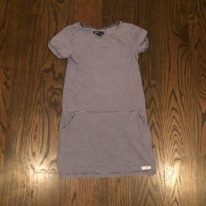 Girls Gap Kids Blue Striped adress